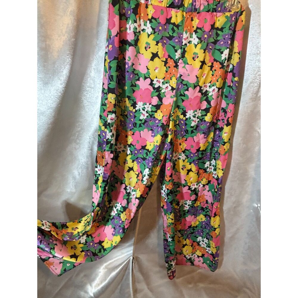 AFRM wide leg flowy floral boho pants SM